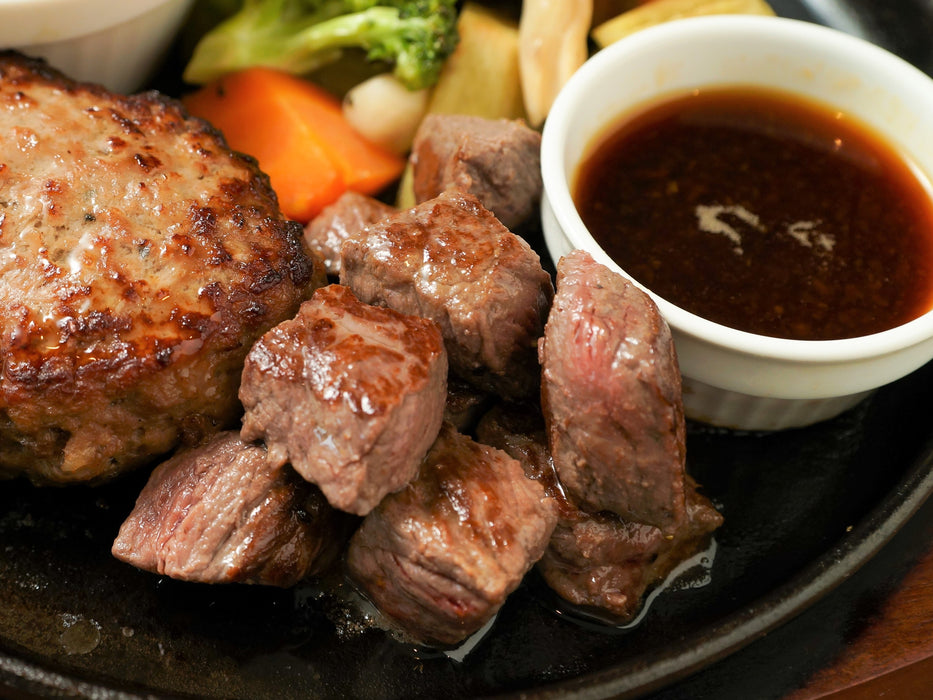 【2778】牛ヒレサイコロ＆ハンバーグセット【お歳暮ギフト】